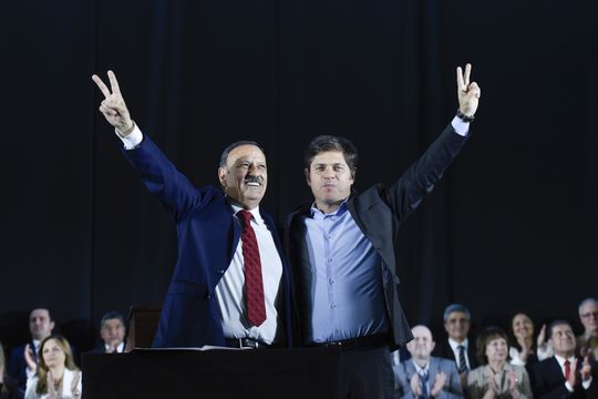 Ricardo Quintela y Axel Kicillof