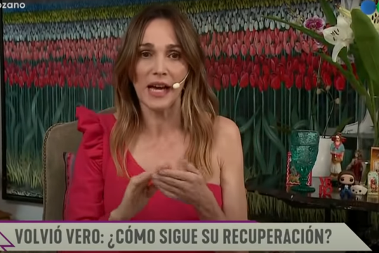 Verónica Lozano volvió a la televisión y contó detalles de su operación
