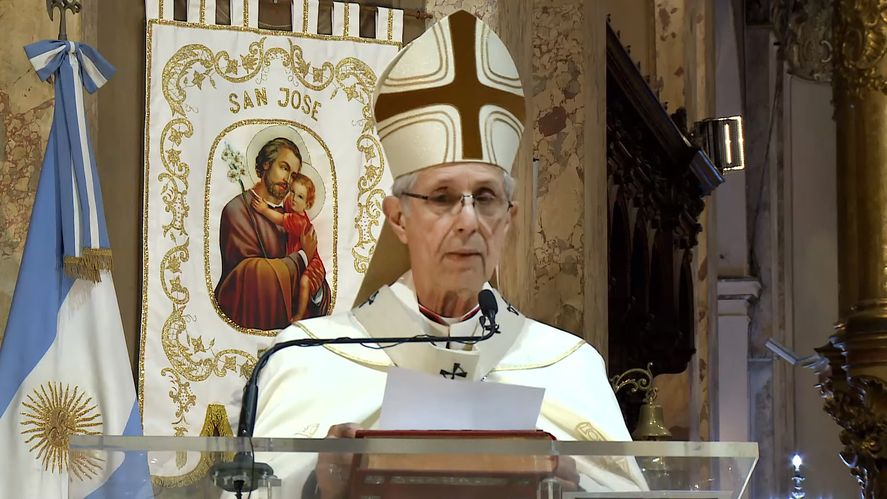 En la homilía por San Cayetano, el cardenal Mario Poli advirtió:  “Esta Argentina nos duele a todos”  (Crédito Archivo agencia NA)