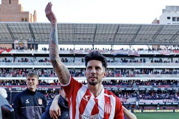 José Sosa, el encargado de decretar el 4 a 1 de Estudiantes sobre Gimnasia en el Clásico Platense de ayer