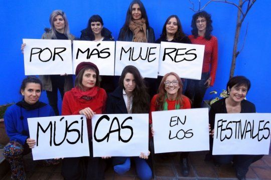 “X Más Músicas Mujeres en Vivo“ por la Ley cupo femenino en recitales