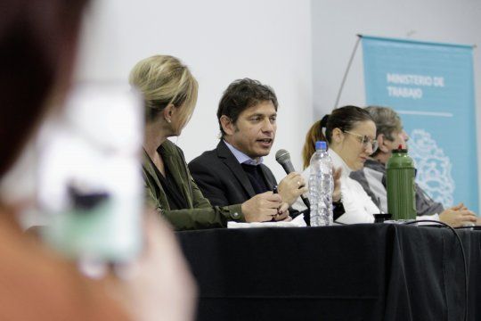 “Nos hemos propuesto resignificar y brindarle un papel protagónico al Ministerio de Trabajo de la Provincia de Buenos Aires”, sostuvo Axel Kicillof