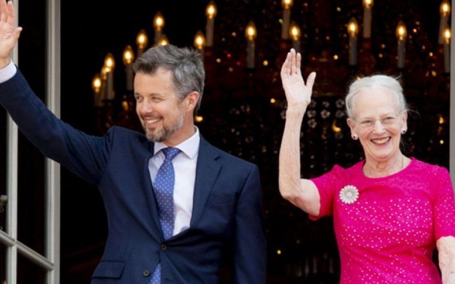 Visita real: la reina Margarita y el príncipe Federico de Dinamarca desembarcan en la Provincia