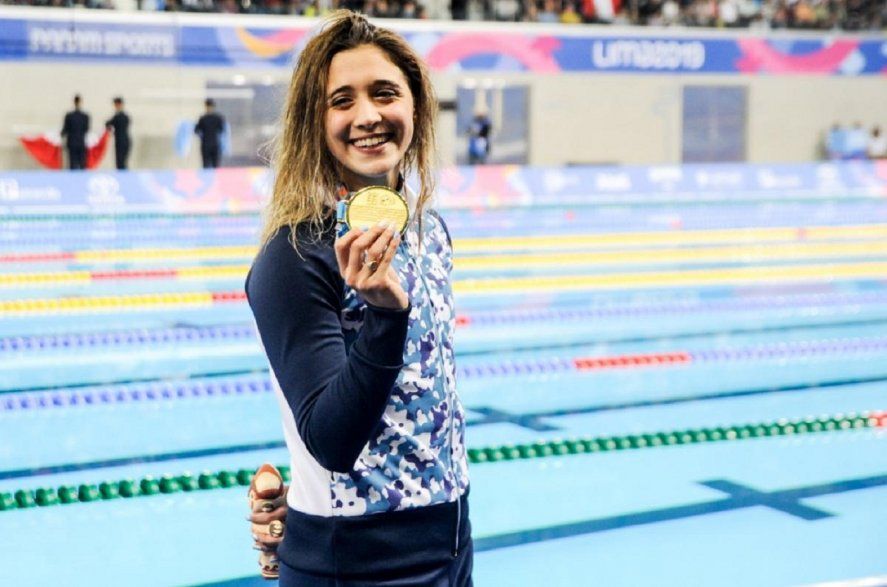 Delfina Pignatiello, la máxima esperanza de la natación Argentina en Tokio 2020