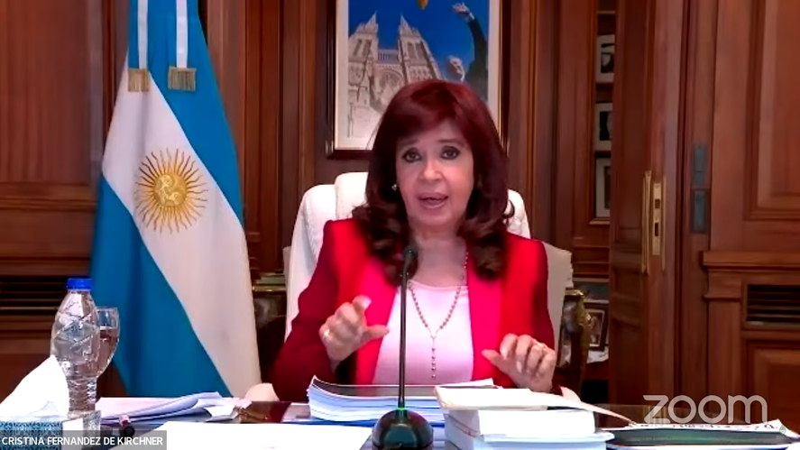  Cristina Kirchner brinda su alegato final ante el Tribunal