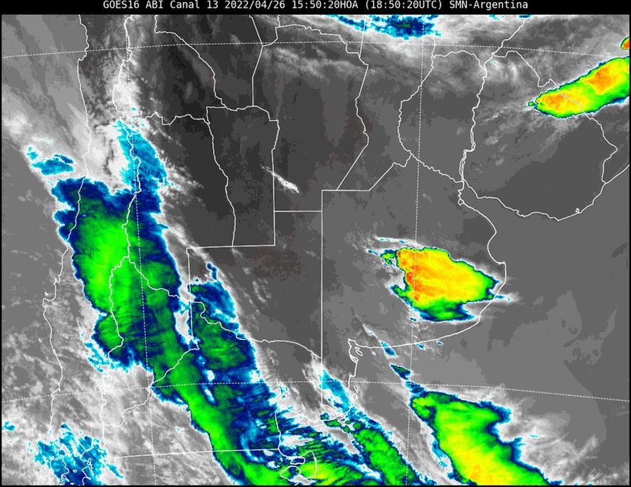 El Servicio Meteorológico Nacional anunció alerta por tormentas fuertes en parte de la provincia de Buenos Aires.