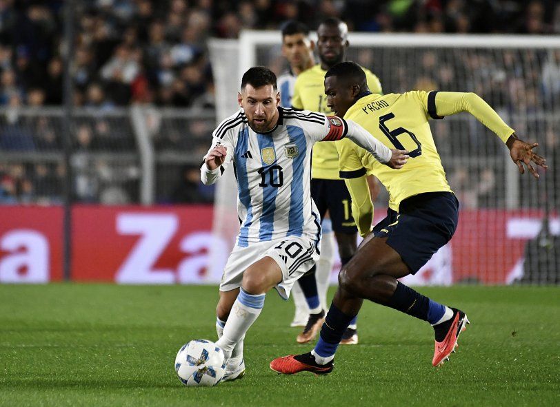 Argentina le ganó a Ecuador con un golazo de Lionel Messi CieloSport