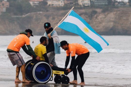 historico: mar del plata recibe al 1º campeonato sudamericano de surf adaptado