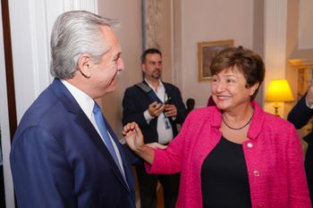 El presidente Alberto Fernández volverá a mantener una reunión bilateral con Kristalina Georgieva durante el G-20.