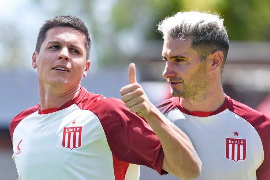 Guido Carrillo, Lucas Alario y una dupla que promete en Estudiantes.