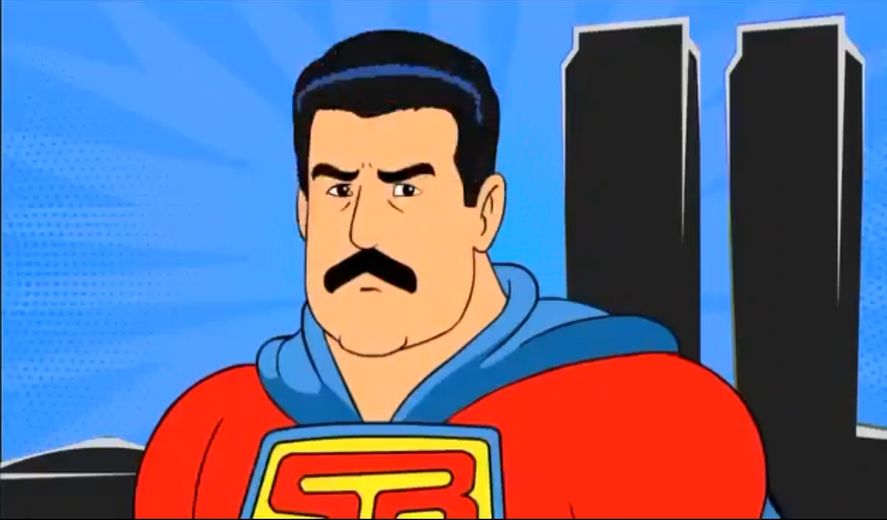 Superbigote la versión superhéroe de Nicolás Maduro en Venezuela