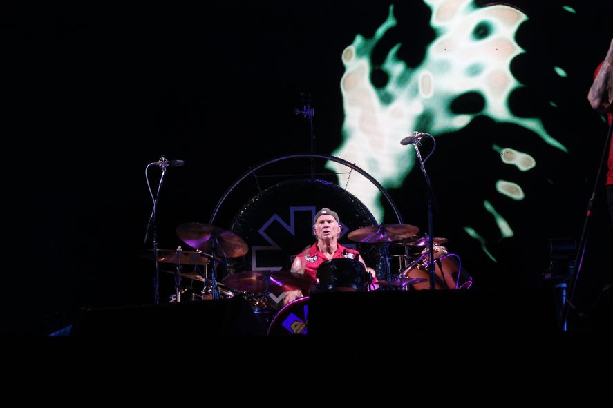 Red Hot Chili Peppers en Argentina: Chad Smith