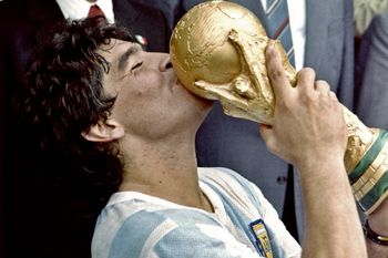 A tres años de la muerte de Diego Armando Maradona. 