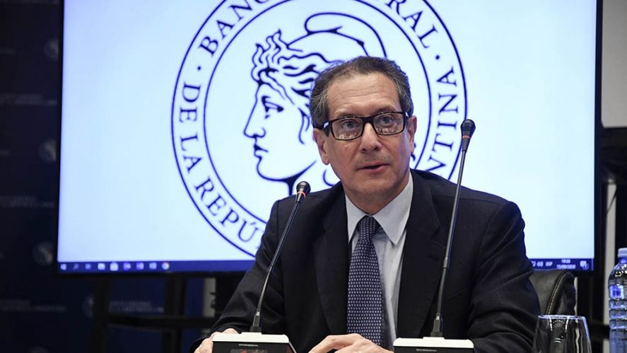 Miguel &Aacute;ngel Pesce, Presidente del Banco Central de la Rep&uacute;blica Argentina.