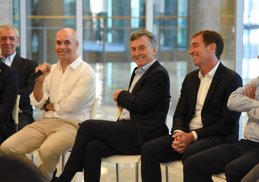 Mauricio Macri, Horacio Rodr&iacute;guez Larreta y Diego Santilli, el tri&aacute;ngulo que debate el PRO en estas elecciones