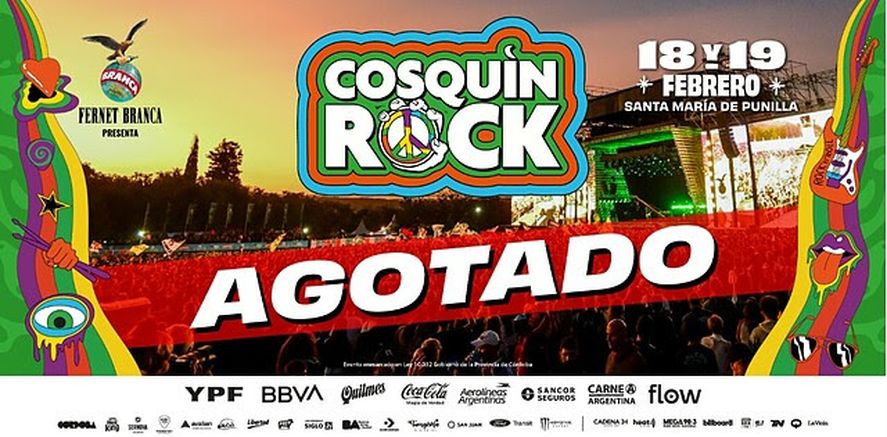Cosquín Rock 2023 AGOTADO