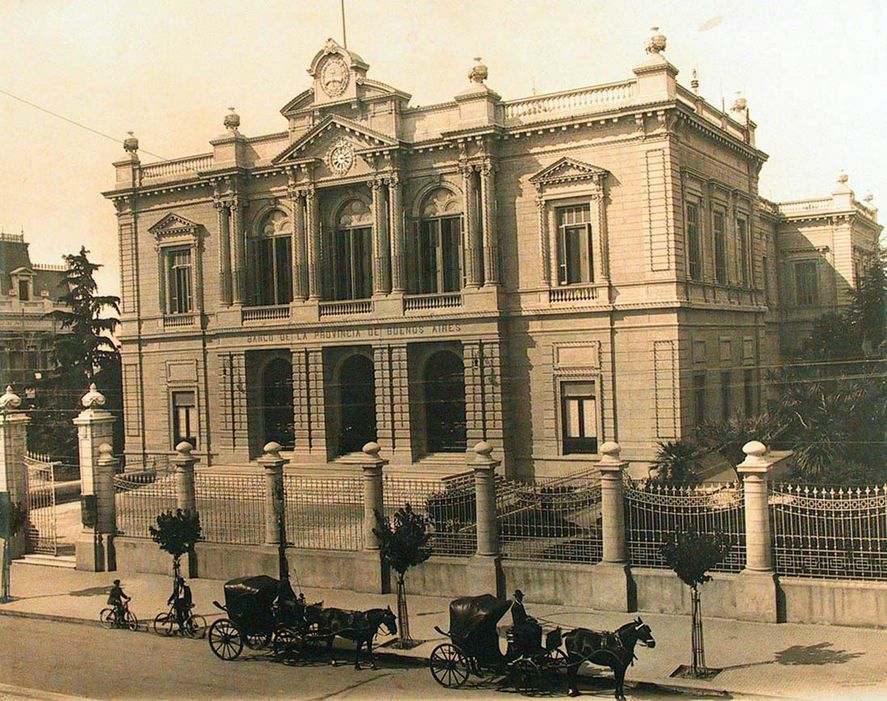 Casa Matriz de Banco Provincia de La Plata 1911