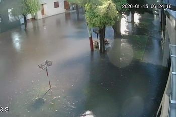 El barrio de La Plata que se inunda cada vez que llueve