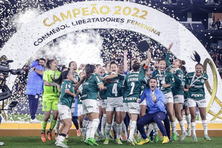 Palmeiras se sumó a la lista de campeones de la Copa Libertadores del fútbol femenino.