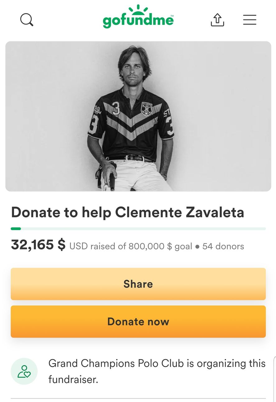 A 5 días de comenzada la colecta para ayudar a pagar los gastos por el accidente de Clemente Zavaleta, el hijo de María Emilia de las Trillizas de Oro, lleva 32 mil dólares recaudados y necesita 800 mil