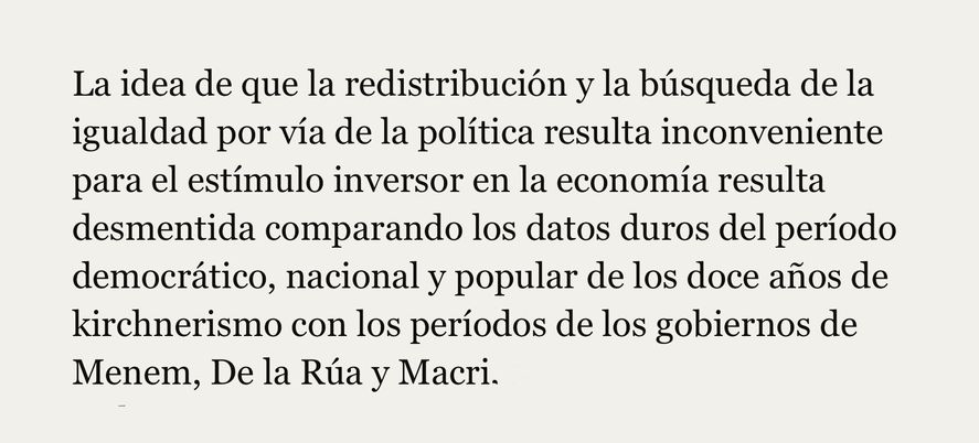 La referencia de Cristina Kirchner a un artículo del medio digital 