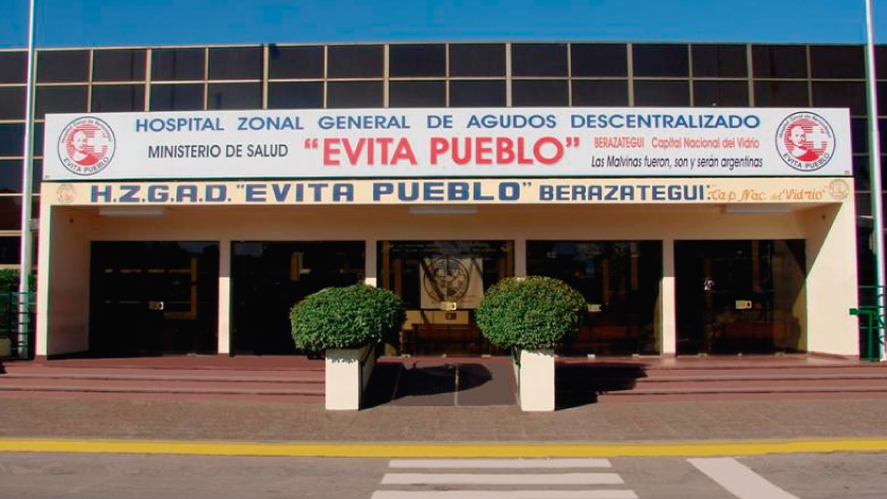 Los dos hombres recibieron atenci&oacute;n en el hospital Evita Pueblo de Berazategui