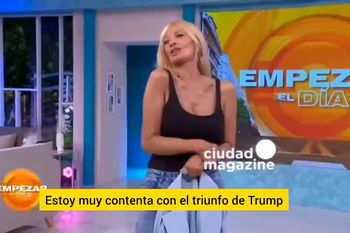 Yuyito González cambió de look como “cábala” para la victoria de Donald Trump