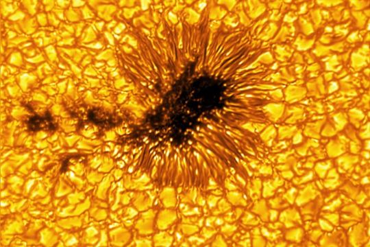 como nunca lo viste: las increibles imagenes del sol tomadas por un telescopio