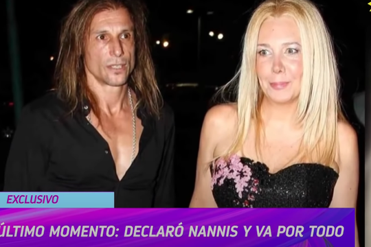 Mariana Nannis reclama una fortuna a Claudio Paul Caniggia 