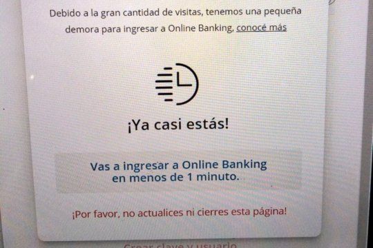 En las redes sociales, las demoras de home banking volvieron a convertir al servicio en tendencia