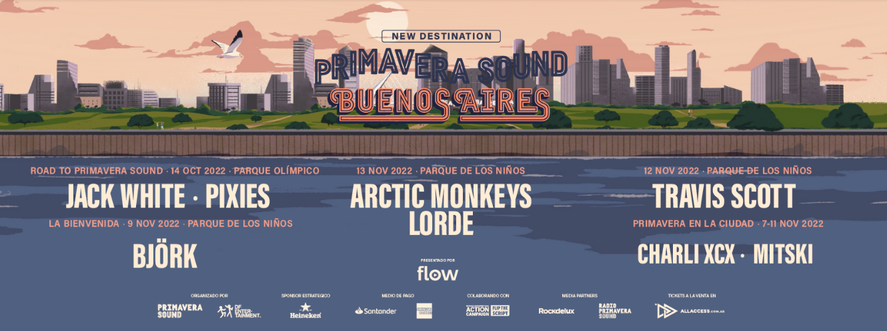 El festival Primaver Sound llega a Buenos Aires &nbsp;