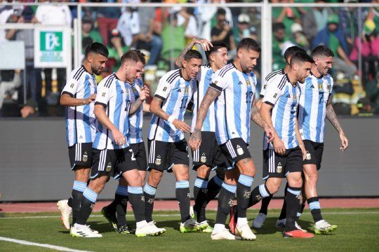 La Selección Argentina festeja ante Bolivia en La Paz y por las Eliminatorias Sudamericanas