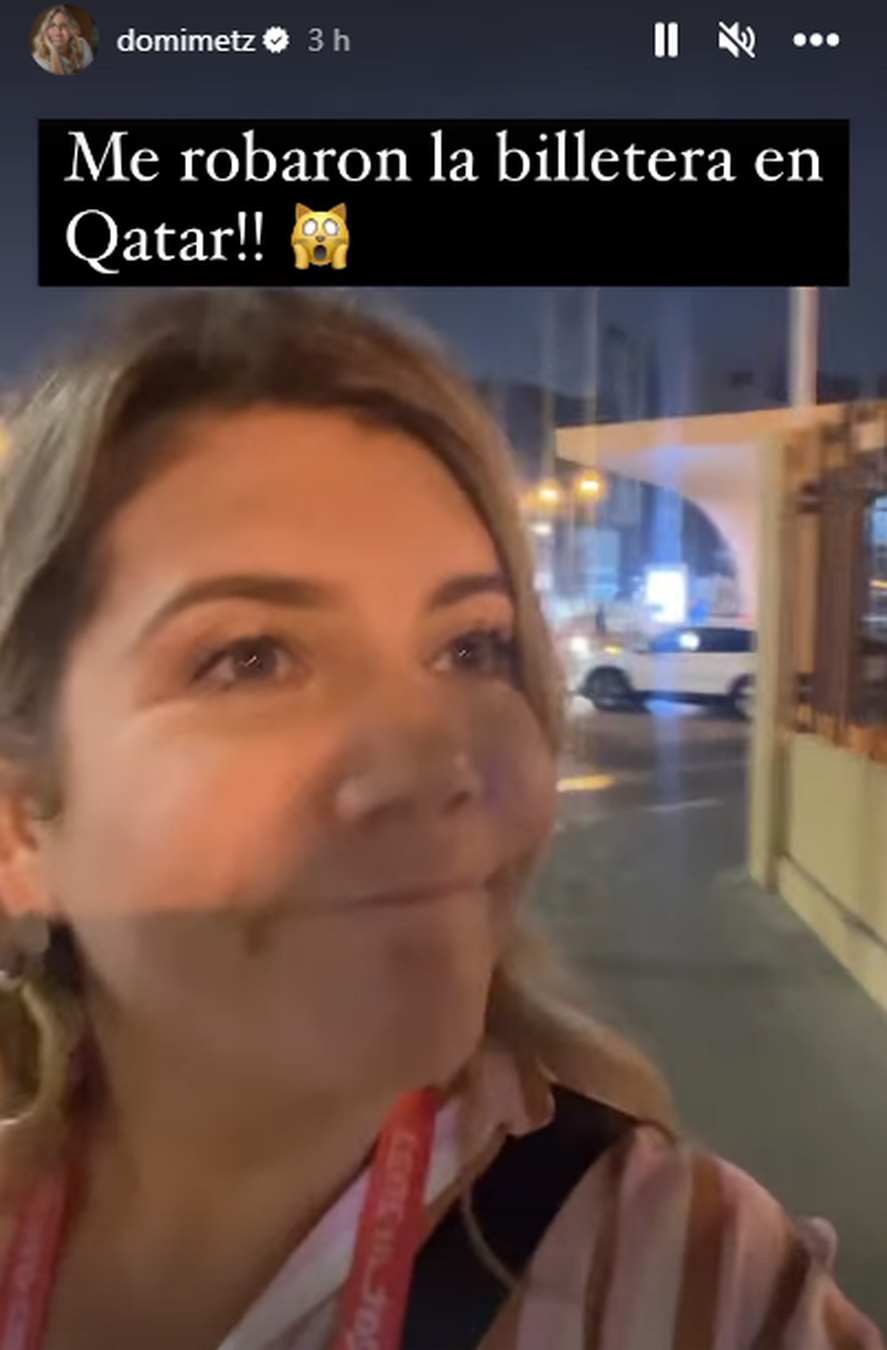 Le robaron a la periodista Dominique Metzger en Qatar