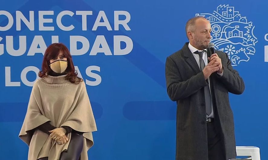 Martín Insaurralde defendió a Cristina Kirchner