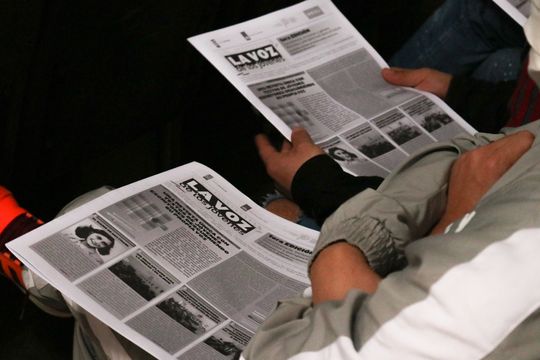 El periódico La Voz de los Jóvenes fue presentado esta semana