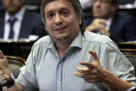 Máximo Kirchner cargó contra el FMI y el préstamo a Macri