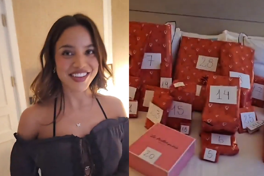 Los regalos de Emilia por el cumpleaños a Duki.