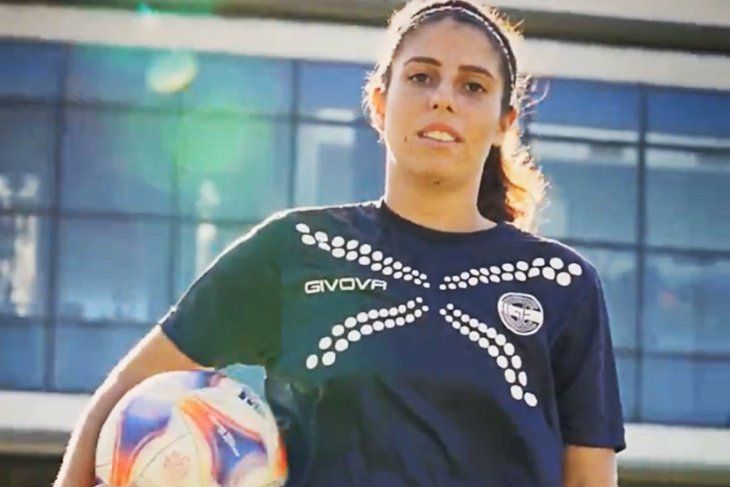 Malu Macedo, nueva jugadora del fútbol femenino de Gimnasia.