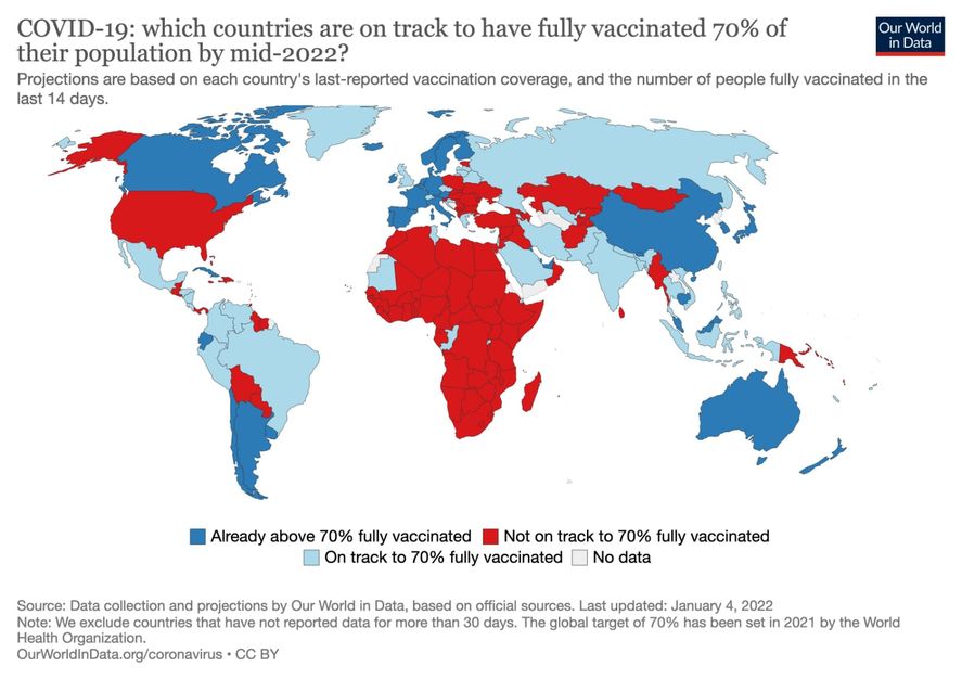 &Aacute;frica, el continente sin vacunar contra el coronavirus.