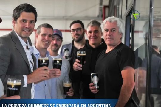 la irlandesa cerveza guinness se comienza a fabricar en la provincia