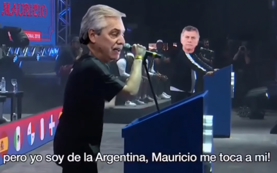 ¿Quién gana? Alberto Fernández vs Mauricio Macri en una insólita batalla de rap