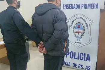 Por el incendio de la comisaría de Ensenada fue detenido en Pilar
