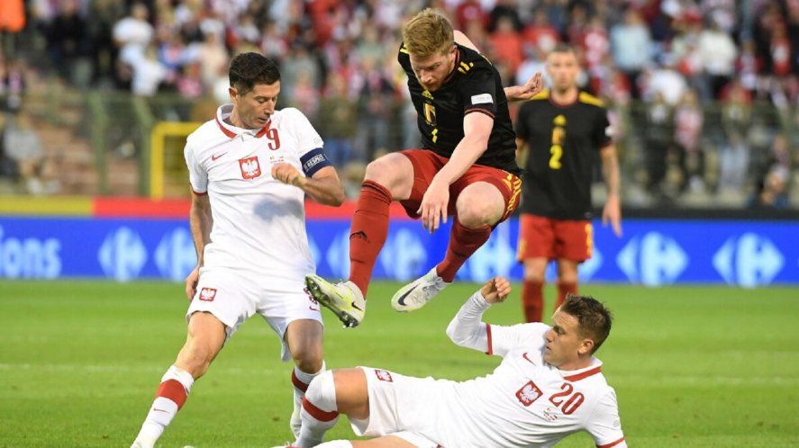 Polonia, rival de la Selección en el Mundial de Qatar, cayó 1-0 con Bélgica