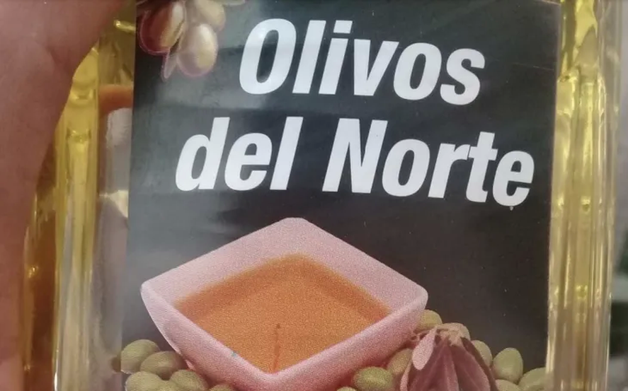 El aceite prohibido por Anmat pertenece a la marca Olivos del Norte