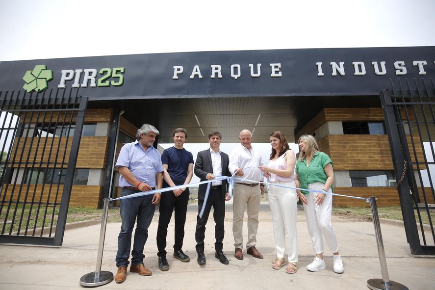 Axel Kicillof habilit&oacute; un nuevo parque industrial en Moreno