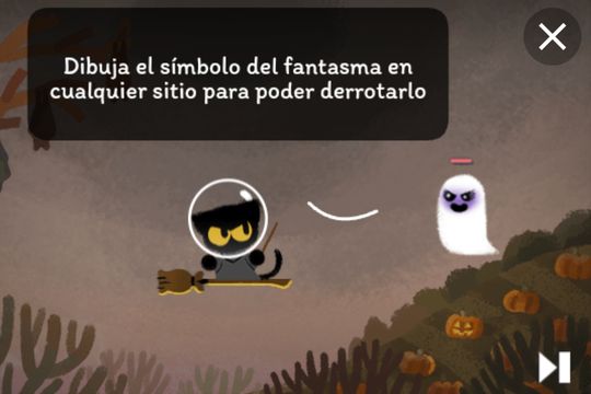 25 anos de doodle de halloween: google celebra con un espeluznante juego interactivo