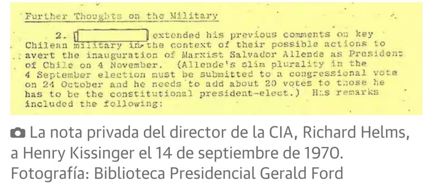 La conspiración del principal diario de Chile contra Salvador Allende