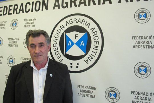 Carlos Achetoni, presidente de Federación Agraria Argentina