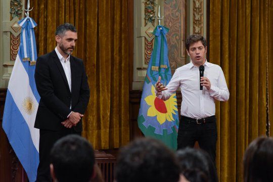 mientras se discute la ley impositiva, axel kicillof revalido a cristian girard en arba