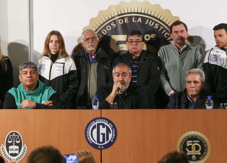 La CGT suspendió su reunión y dejó sin efecto el paro (Foto NA: MARIANO SÁNCHEZ)